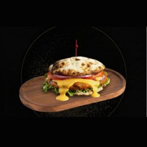 DOUBLE RACLETTE NAAN BURGER